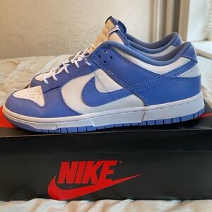Nike Dunk UNC Low  Blue and White Low-Top